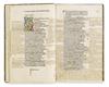 OVIDIUS NASO, PUBLIUS. Opera. Part 2 (of 2): Metamorphoses. 1480